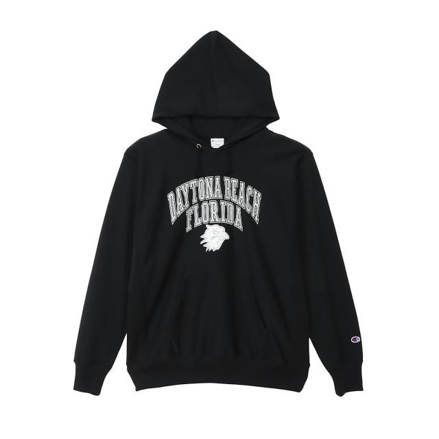 チャンピオン メンズスポーツウェア 半袖シャツ RW HOODED SWEATSHIRT C3-D101 09A メンズ ミッドナイトブラック 送料無料