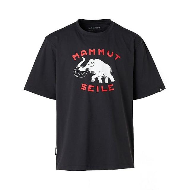 マムート トレッキング アウトドア 半袖Ｔシャツ Mammut Seile T-Shirt AF 1017-07680-0001 メンズ black 送料無料