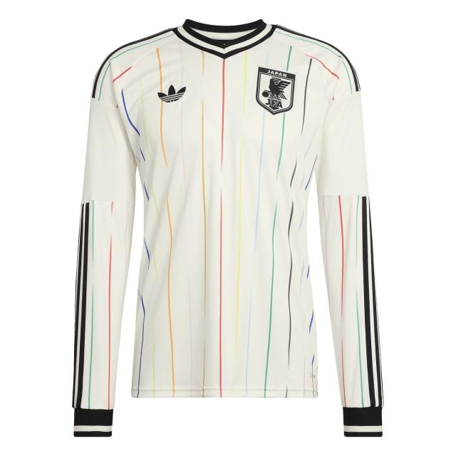 アディダス サッカー 日本代表 2026 サッカー日本代表 アウェイ レプリカ ユニフォーム LS NCX60 JZ9697 メンズ オフホワイト/ブラ...