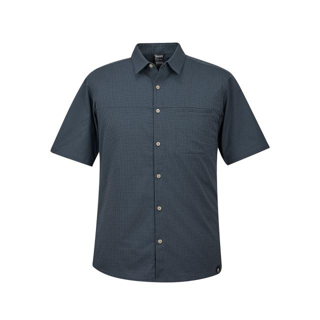 ミレー トレッキング アウトドア 半袖シャツ アルピ ショートスリーブシャツ ARPI SHIRT SS M MIV02193 N7317 メンズ SAPHIR 送料無料