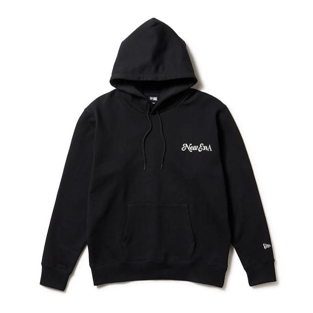 ニューエラ メンズスポーツウェア スウェットパーカー SW PO HOODIE ARCHIVE BLK 252 14682639 メンズ ブラック 送料無料