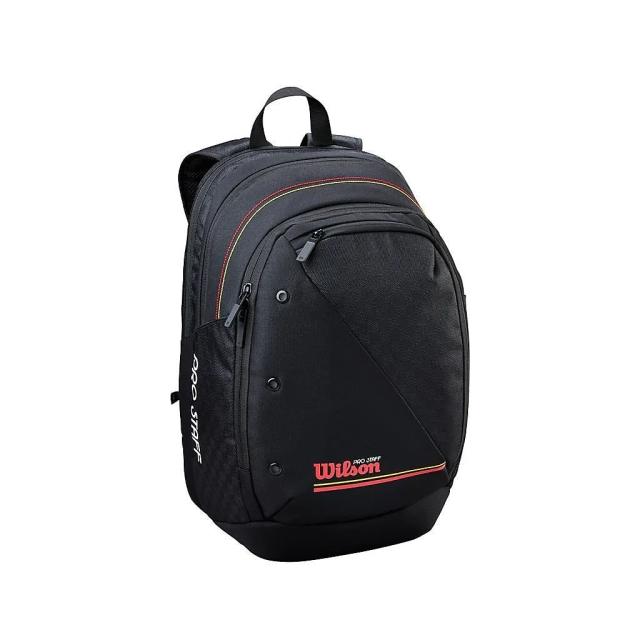 ウィルソン ラケットスポーツ バッグ ケース類 PRO STAFF CLASSIC TENNIS BACKPACK WR8051901001 - Black 送料無料