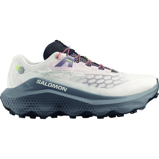 サロモン ランニング メンズトレイルランニングシューズ ULTRA GLIDE 4 WIDE L49216200 Lilac Ash/Excalibur/Pink Yarrow 送料無料