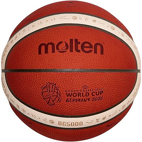 モルテン バスケットボール 6号ボール FIBA女子バスケットボールワールドカップ2026 試合球 B6G5000-W6G レディース 6 オレンジ×ア...