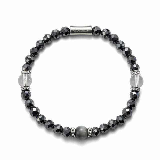 コラントッテ 健康アクセ ループ LUCEα DABAB2014 LL ブラック 送料無料