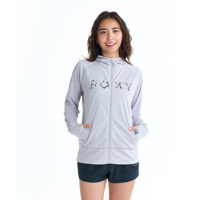 ロキシー サマー レジャー レディースラッシュガード HORIZON HOODIE RLY261033 レディース GRY 送料無料