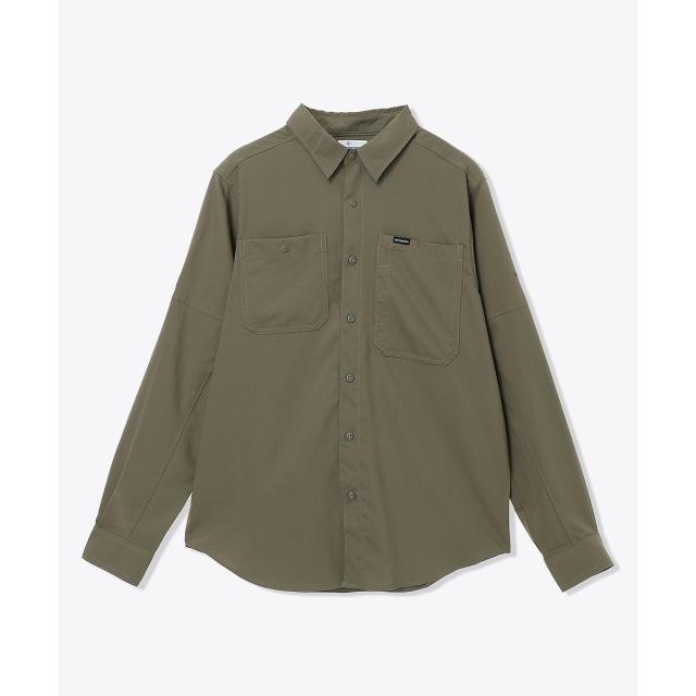 コロンビア トレッキング アウトドア 長袖シャツ シルバーリッジユーティリティIIロングスリーブシャツ AE3465-397 メンズ Stone Gr...