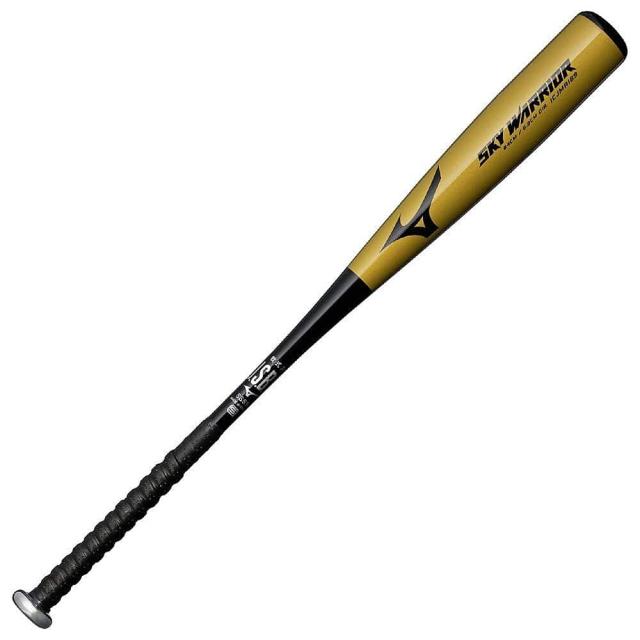 ミズノ 野球 軟式メタルバッド 軟式用金属製スカイウォーリア(SKY WARRIOR)84cm/平均630g 1CJMR18984 50 84 ゴールド 送料無料