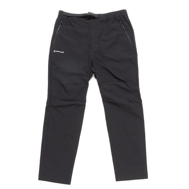 スノーピーク キャンプ用品 キャンピングアクセサリー STRETCH CLOTH PANTS M BLACK SPE-PA-23AU00103BK BLK 送料無料