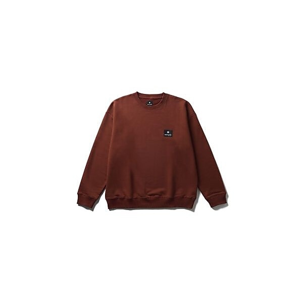 スノーピーク キャンプ用品 キャンピングアクセサリー New Standard Square Logo Pullover L LBR NSD-SW-25AU00104031 L LIGHT BROW...