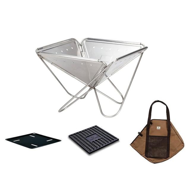 スノーピーク キャンプ用品 焚き火 焚火台Lスターターセット SET-112S 送料無料