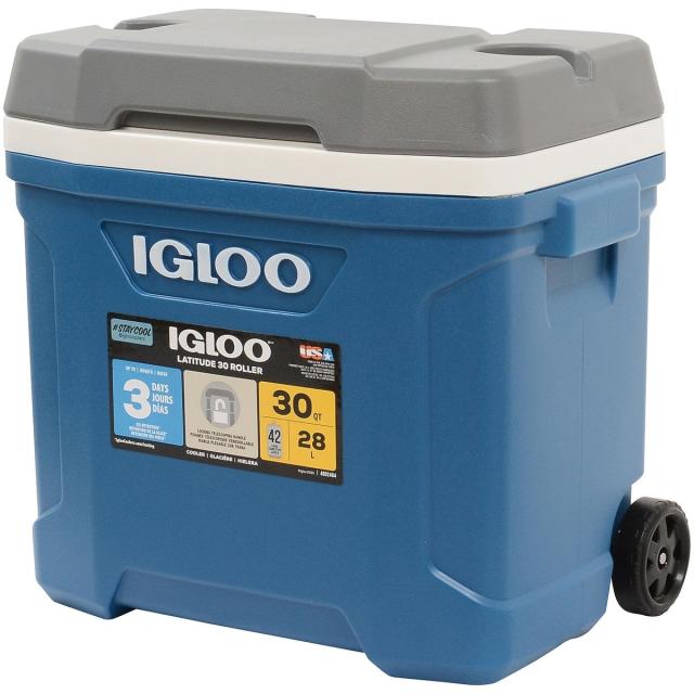 イグルー キャンプ用品 ハードクーラー10L〜30L LATITUDE 30 ROLLER 34658 送料無料