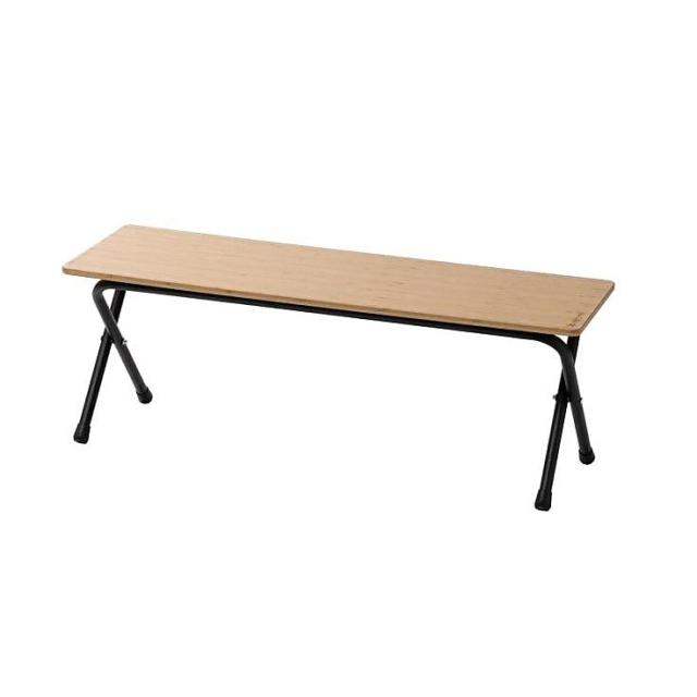 スノーピーク キャンプ用品 ファミリーテーブル フォールディングシェルフロングLIGHTBAMBOO LV-066TL BRN 送料無料