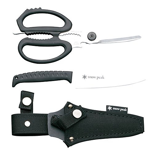 スノーピーク キャンプ用品 テーブルウェアアクセサリー キッチンシザーズセット GK-100 送料無料