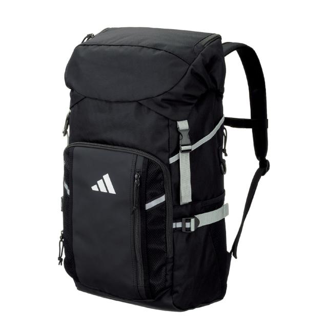 アディダス サッカー バック ボールヨウデイパック 32L ブラック×シルバー ADP45BKSL ジュニア 32L ブラック×シルバー 送料無料