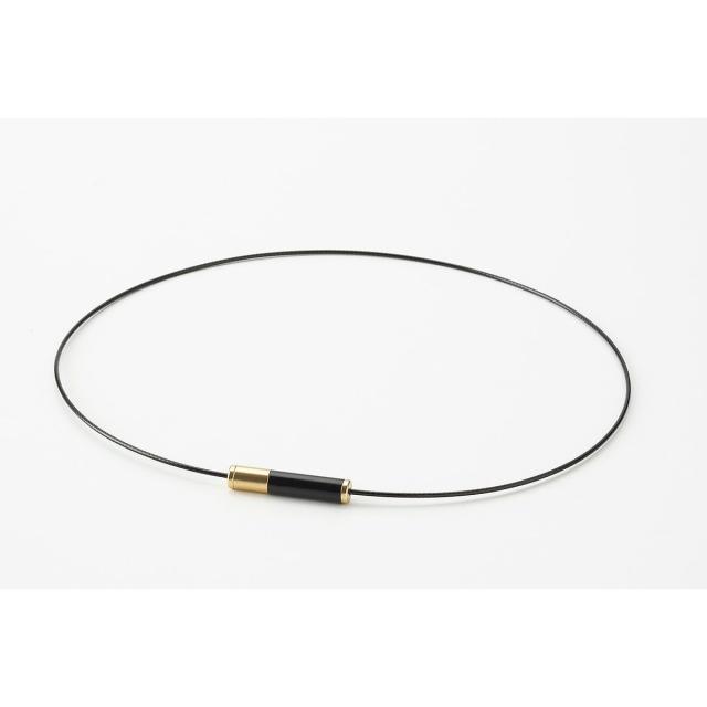 ファイテン 健康アクセ RAKUWAネックレス EXTREME ジオメトリー 0223TG906153 50cm ブラック/ゴールド 送料無料