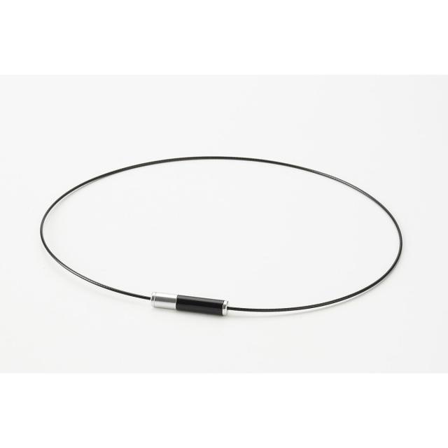 ファイテン 健康アクセ RAKUWAネックレス EXTREME ジオメトリー 0223TG906252 43cm ブラック/シルバー 送料無料
