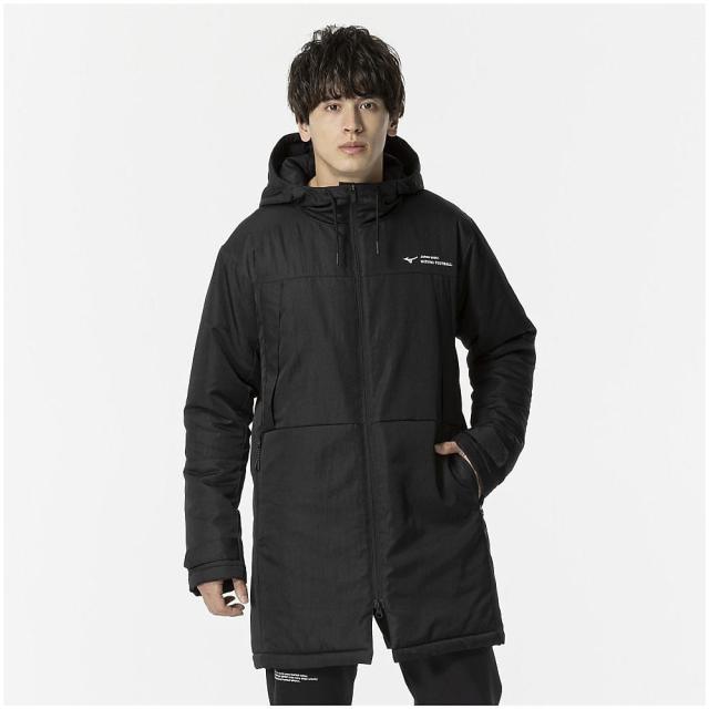 ミズノ サッカー コート PRO OFF FIELD COAT P2MEB56509 ブラック 送料無料