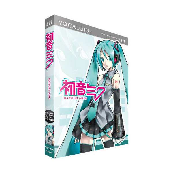 CRYPTON クリプトン VOCALOID2 HATSUNE MIKU 初音ミク ボーカロイド ...