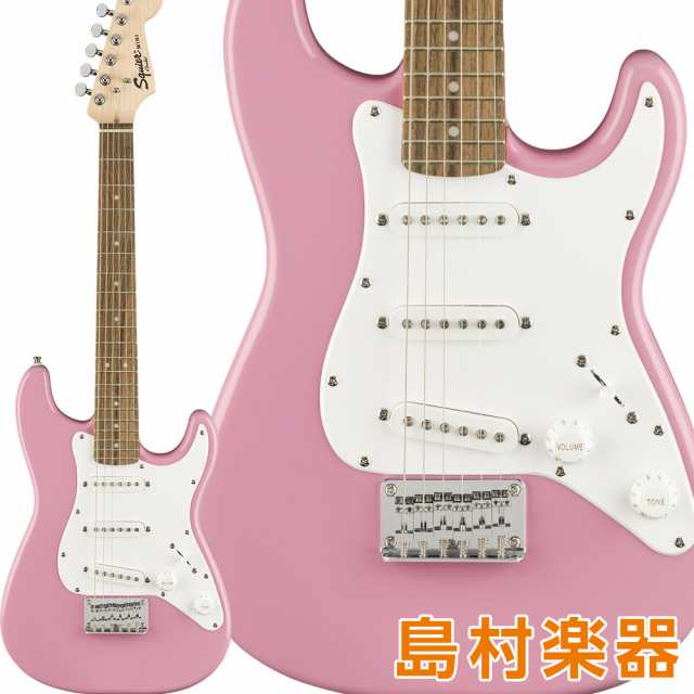 Squier By Fender スクワイヤー スクワイア Mini Strat Laurel Fingerboard Pink エレキギター ストラトキャスター の通販はau Pay マーケット 島村楽器