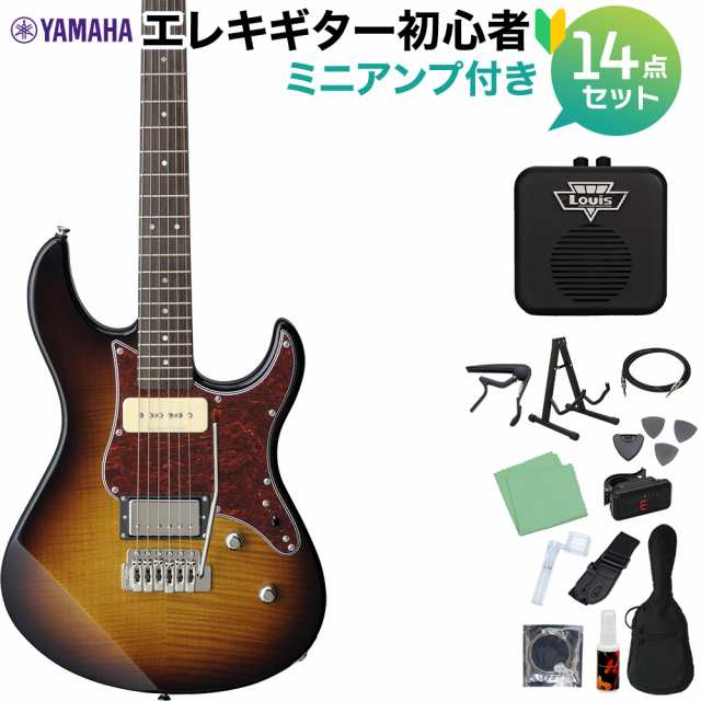 YAMAHA ヤマハ PACIFICA611VFM TBS エレキギター初心者14点セット