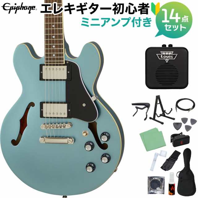 Epiphone エピフォン ES-339 Pelham Blue エレキギター 初心者14点 ...