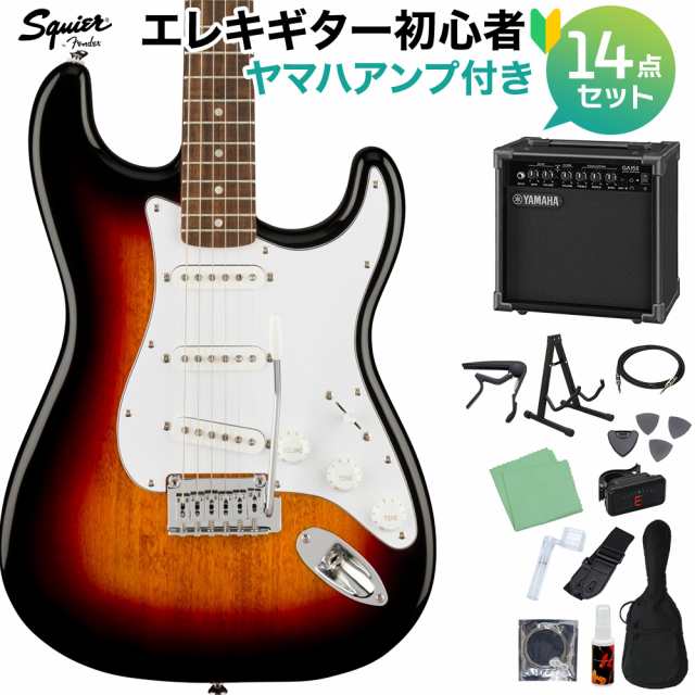 Squier by Fender スクワイヤー / スクワイア Affinity Series Stratocaster Laurel  Fingerboard White Pickguard 3-Color Sunburst エレの通販はau PAY マーケット - 島村楽器 au  PAY マーケット店 | au PAY マーケット－通販サイト