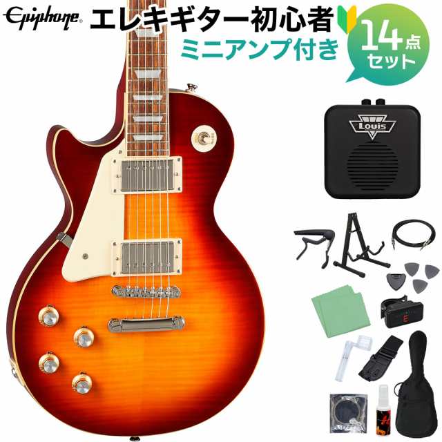 Epiphone エピフォン Les Paul Standard 60s Lefthand Iced Tea エレキギター 初心者14点セット  ミニアンプ付き レスポールスタンダード ｜au PAY マーケット