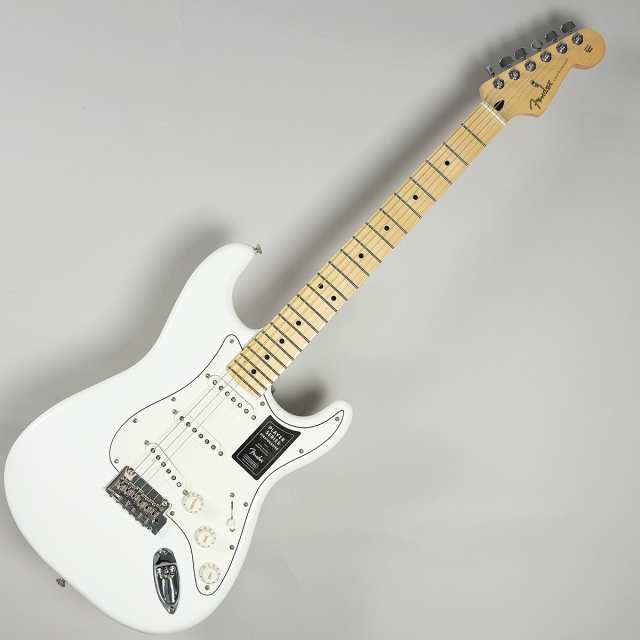 美品 Fender エレキギター ポーラー ホワイト メイプル フェンダー ...