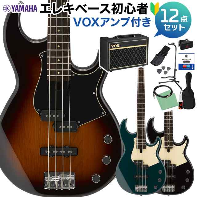 YAMAHA ヤマハ BB434 ベース 初心者12点セット 【VOXアンプ付】 の通販