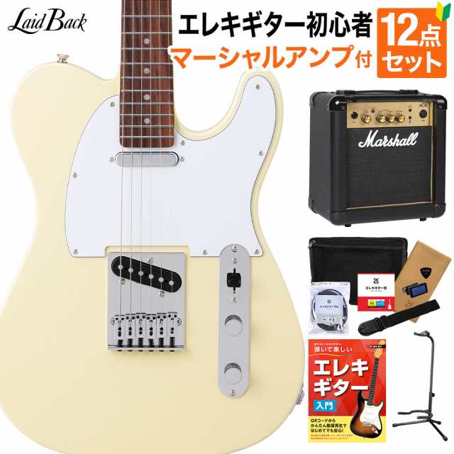 LaidBack レイドバック LTL-5-R-SS WIV エレキギター初心者12点セット