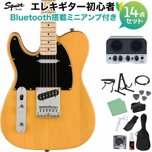 Squier by Fender スクワイヤー / スクワイア Affinity Series Telecaster Left-Handed  Butterscotch Blond エレキギター初心者14点セッ｜au PAY マーケット