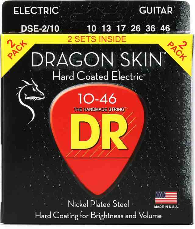 DR DRAGON SKIN DSE-2/10 2PACK Light 010-046 エレキギター