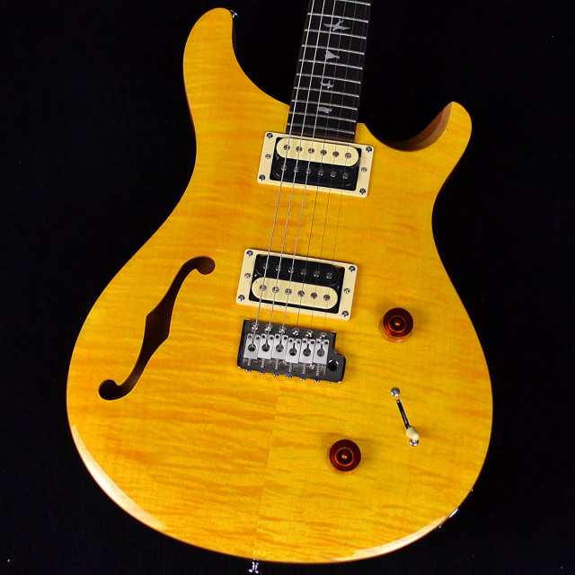 PRS SE Custom22 Semi-Hollow Santana Yellow エレキギター 【ポール