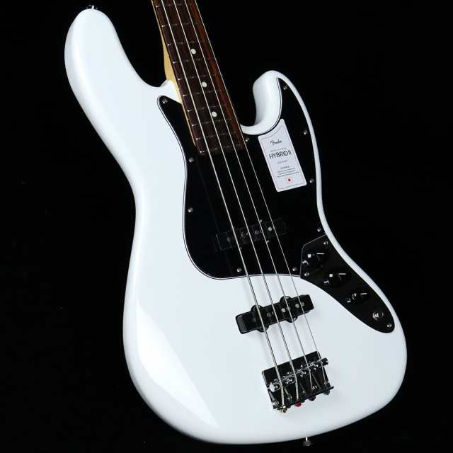 Fender フェンダー Made In Japan Hybrid II Jazz Bass Arctic White 