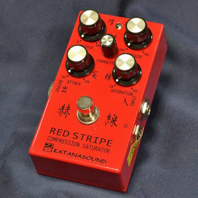 KATANASOUND カタナサウンド RED STRIPE 赫線 コンパクトエフェクター/コンプレッサー 【津田沼パルコ店】｜au PAY マーケット