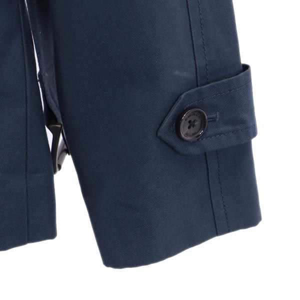 お得限定SALE本物コーチCOACHの紺系のトレンチコート　ベルト付き　S ジャケット・アウター