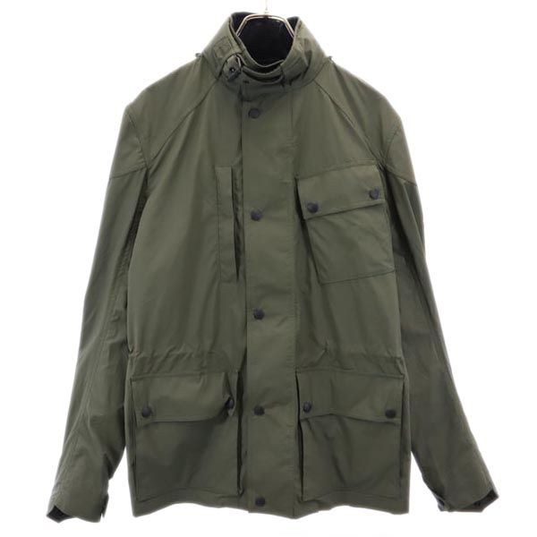 ベルスタッフ イタリア製 ジャケット 48 カーキ系 BELSTAFF フード ...