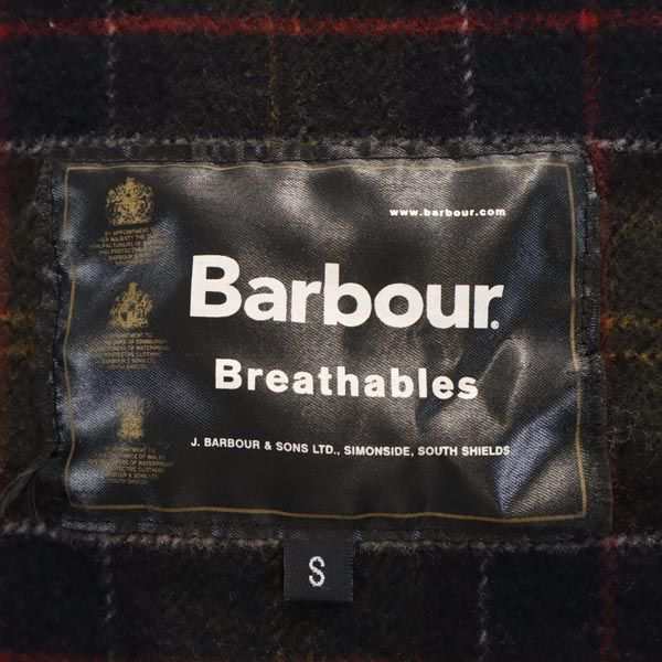 バブアー 長袖 ブルゾン S ネイビー Barbour 裏フリース メンズ 231024 ...