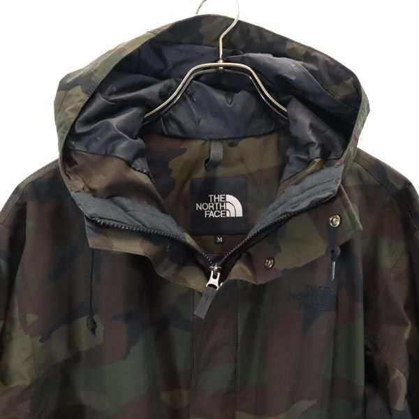 ノースフェイス NP61642R 迷彩柄 フィッシュテイルトリクライメイト ナイロンジャケット M カーキ THE NORTH FACE メンズ  231110｜au PAY マーケット