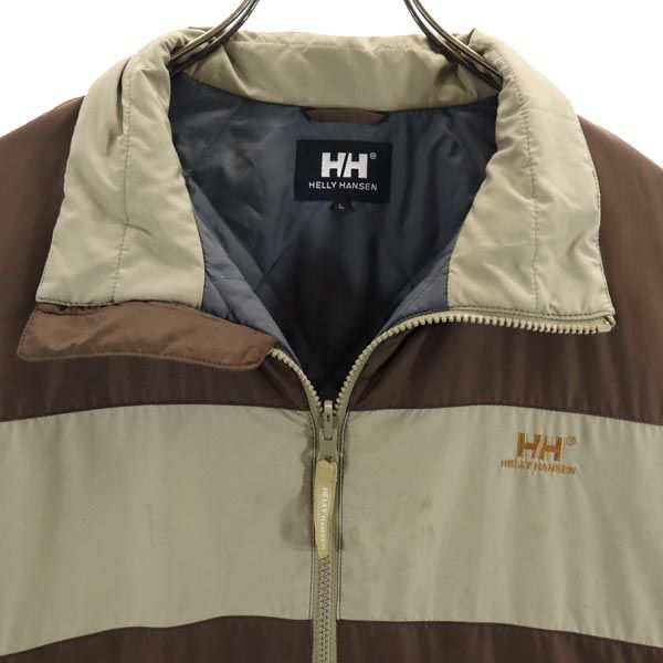 ヘリーハンセン 中綿ジャケット L ブラウン系 HELLY HANSEN メンズ