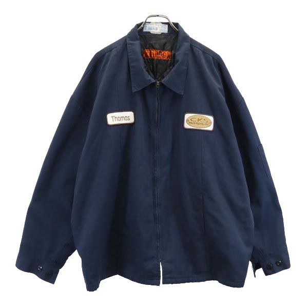 レッドキャップ 中綿ジャケット 4XL ネイビー RED KAP ビッグ