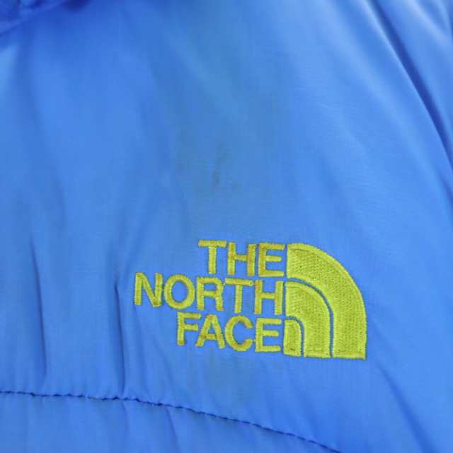 ノースフェイス NDJ91503 アウトドア ダウンジャケット 150 水色系 THE NORTH FACE キッズ  【240116】詳細説明文