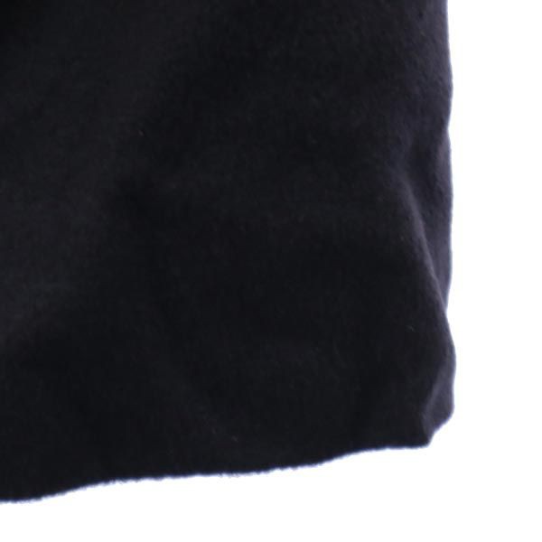 ヴェルサーチ イタリア製 カシミヤブレンド チェスターコート 52 ブラック VERSACE メンズ  【231026】