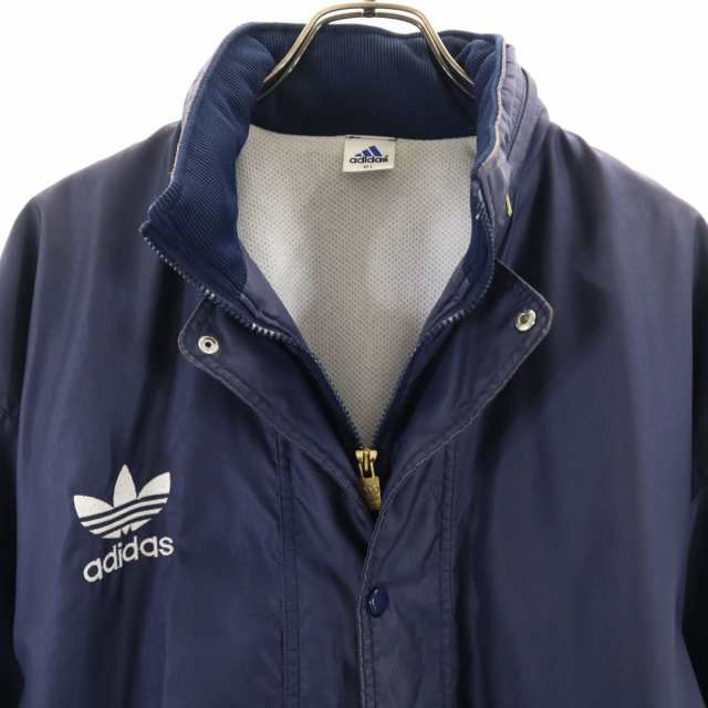 アディダス 90s 日本製 デサント製 オールド トレフォイルロゴ ロングコート M-L ネイビー adidas メンズ 231229｜au PAY  マーケット