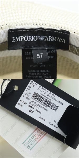 未使用品□正規品 黒タグ EMPORIO ARMANI エンポリオアルマーニ 伊製