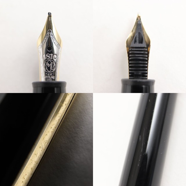 ブルー×レッド 【MONTBLANC】Pix MEISTERSTUCK 14K 585 Mニブ - 通販