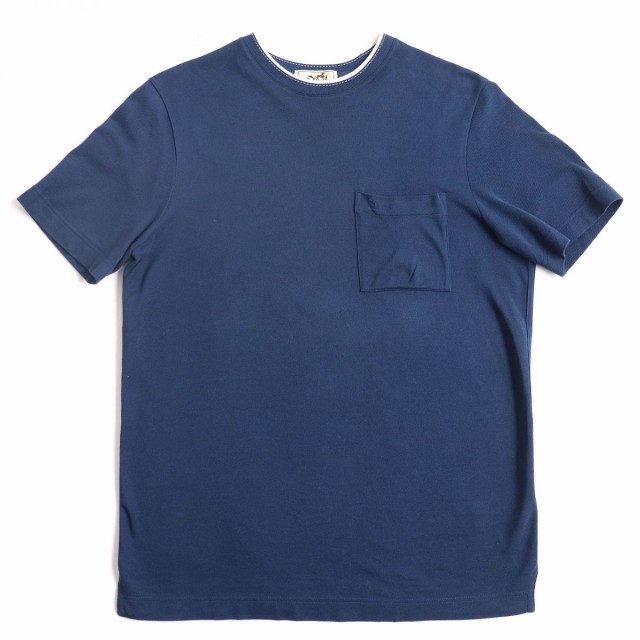 春色3カラー✧ 【美品】エルメス HERMES Tシャツ ネイビー - 通販