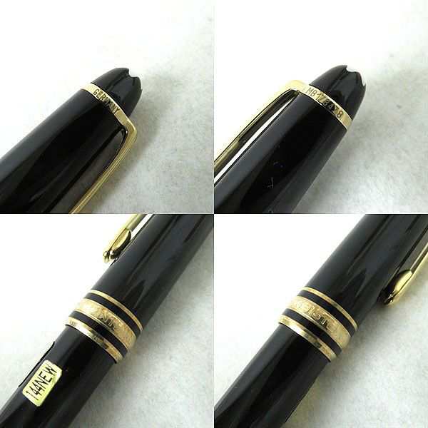 極美品△MONTBLANC モンブラン マイスターシュテュック 144 ペン先 14K