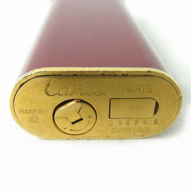 カルティエ Cartier ライター ライター 編んだモチーフ lighter オーバル